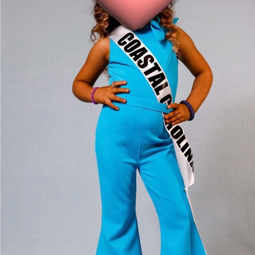 Blue Kids Jumpsuit
